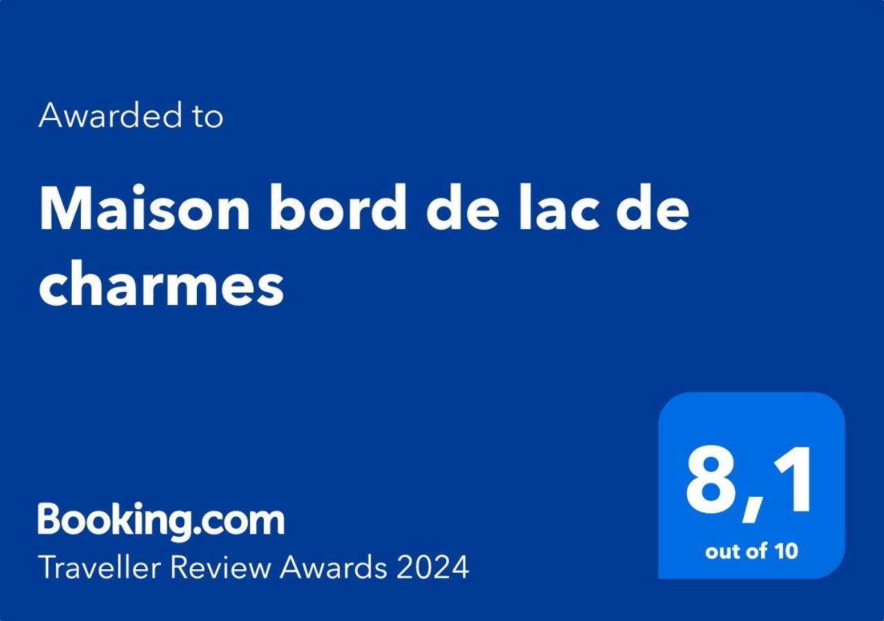 Maison Bord De Lac De Charmes Bannes  외부 사진