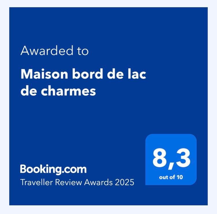 Maison Bord De Lac De Charmes Bannes  외부 사진